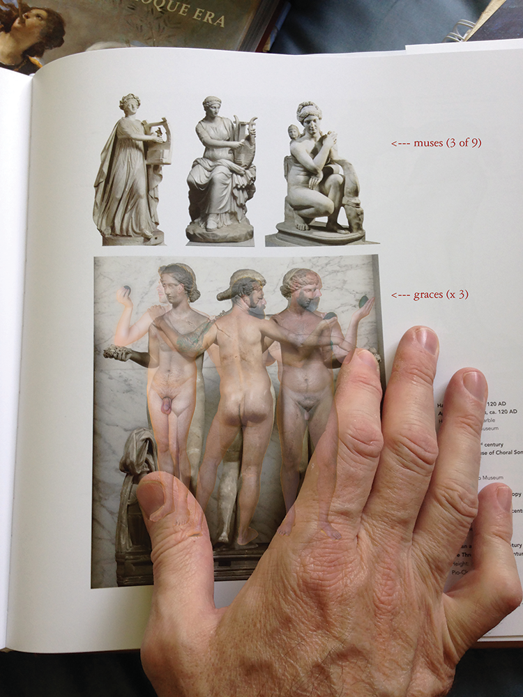 3 Graces Needing Head 2