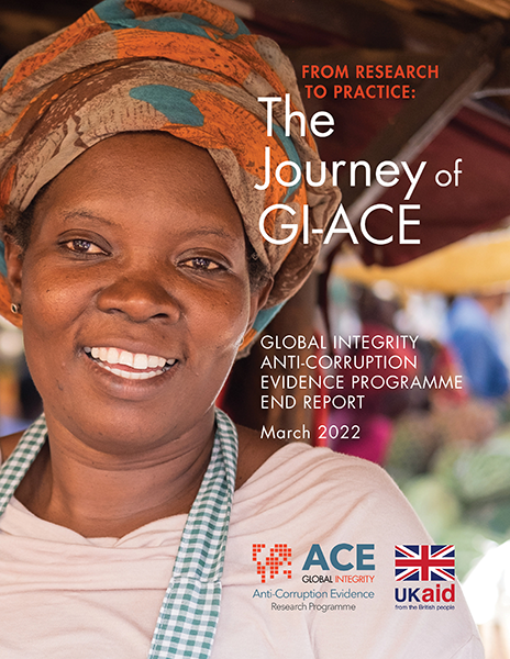 The Global Integrity – Anti-Corruption Evidence Program - Annual Report 