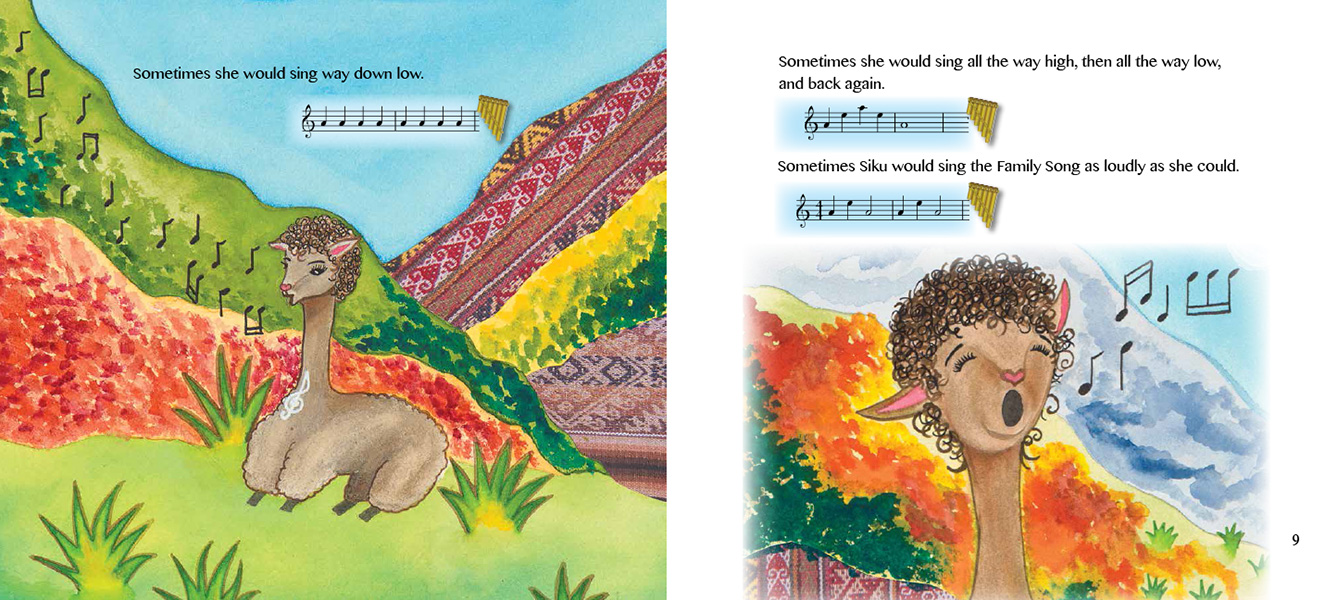 Siku's Song inside spread